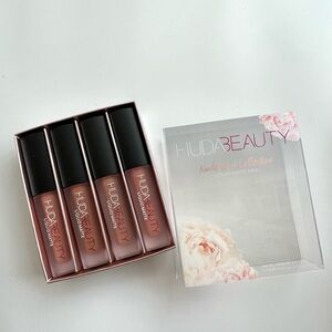 Huda Beauty Liquid Matte Lipstick Nude Crush Girlfriend Wifey Sugar Mama NIB